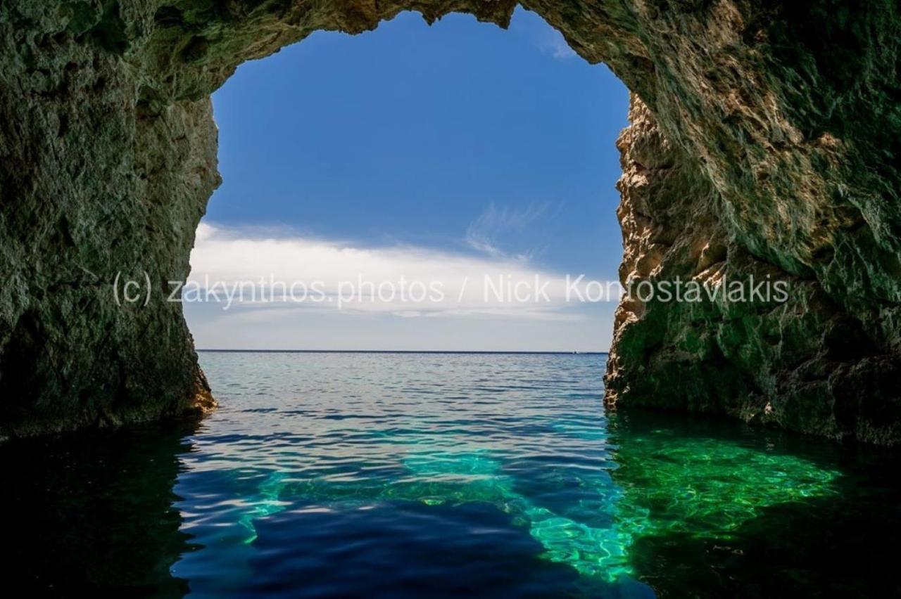Gerovasis Apartments With Sea View Zakynthos stad Exteriör bild